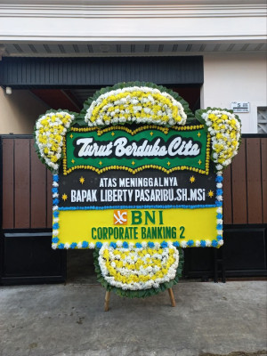 Papan Bunga Duka di Sumberadi