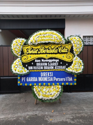 Papan Bunga Duka di Sumberadi