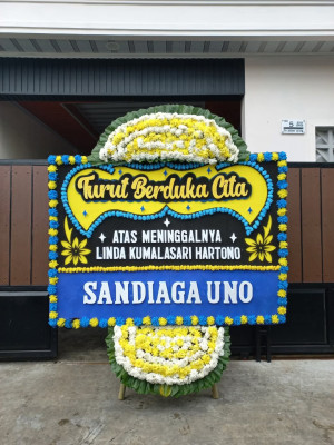 Papan Bunga Duka di Sumberadi
