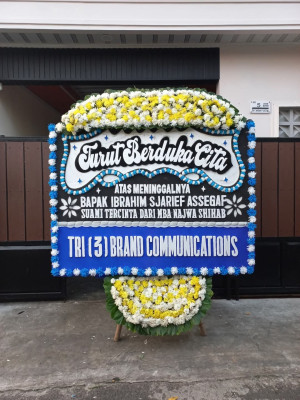 Papan Bunga Duka di Sumberadi